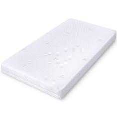 Colchão de Chiqueirinho para Bebe com Capa protetor Impermeável em Malha 100x70cm - BF Colchões