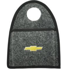 Lixeira Lixinho Automotiva Carro Carpete Logo Bordado para Câmbio Graf