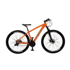 Bicicleta Aro 29 Ksw Xlt 24v Freio A Disco Suspensão Mountain Bike Alumínio Laranja 21