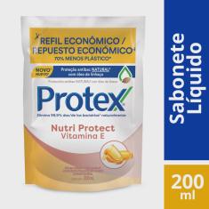 Sabonete líquido protex vitamina E 200ML refil