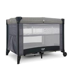 Berço Portátil Hello - Cinza Risca