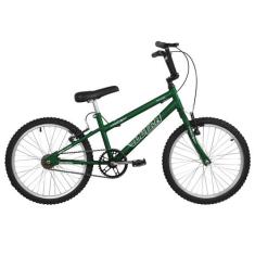 Bicicleta Aro 20 Ultra Bikes Rebaixada Freio V Brake, Verde, Aro 20