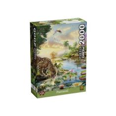 Quebra-cabeça 2000 Peças Pantanal Puzzle Grow