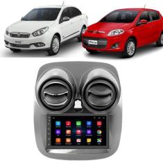 Kit Central Multimídia Android Grand Siena 2012 2013 2014 2015 2016 20