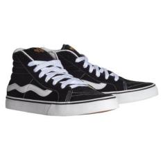 Tênis Unissex Mad Rats Hi Top Old School Preto/branco-Unissex