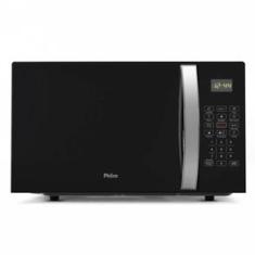 Micro-ondas Philco 28 Litros Limpa Fácil Preto Espelhado PMO30P - 127 Volts 110