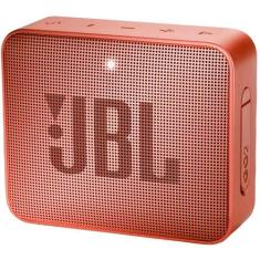Caixa De Som Jbl Go 2 Bluetooth Prova D'água Cinnamon