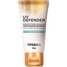 Protetor Solar Facial L`Oréal  UV Defender Antioleosidade FPS60 40g