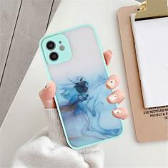 Capa protetora para iphone 11 caso tinta estilo macio TPU câmera capa protetora para iphone 12 13 pro max mini xr xs max x 7 8 plus se 2020 case, t4, para iphone se (2020)