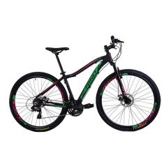 Bicicleta Aro 29 Feminina - Rino Monalisa - 21 Velocidades-Unissex