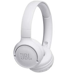 Fone de Ouvido Bluetooth JBL Tune 500 On Ear Branco - JBLT500BTWHT