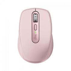 Mouse sem fio Logitech MX Anywhere 3, USB Unifying ou Bluetooth, Mac, iPad, PC, Linux, Chrome, Rosa-Unissex