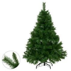 Árvore Natalina Michigan Luxo 1,2 Metros 300 Galhos Com Base De Ferro 