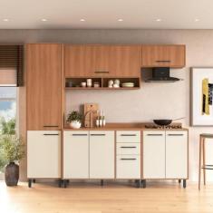 Cozinha Completa Modulada 5 Peças com Paneleiro Havana Multimóveis CR2