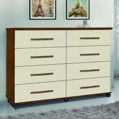 Cômoda 8 Gavetas Jade - Moveis Primus