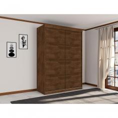 Guarda Roupa Solteiro Belmont Duas Portas Deslizantes Malbec