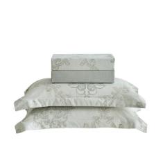 Jogo de Lençol Queen 4 Peças Percal 300 Fios Roma Estampado - Bella Pr