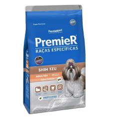 Ração premier cães raças shih tzu adultos sabor salmão 2,5kg