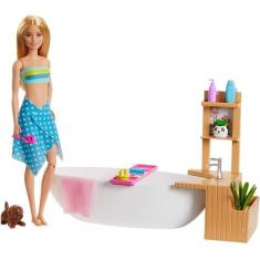Boneca Barbie Spa Banho De Espumas Gjn32 Mattel