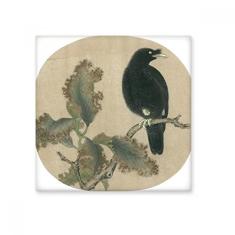 Boneco estornado de árvores mortas pintura chinesa azulejo de cerâmica brilhante decalque de pedra adornada tijolo vitrificado