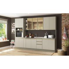 Cozinha Modulada Conect com 13 Peças Duna/Cristal - Henn