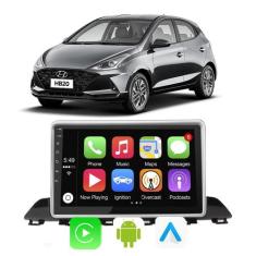 Kit Central Multimidia Android Auto Hb20 2020 2021 2022 2023 2024 9 Po