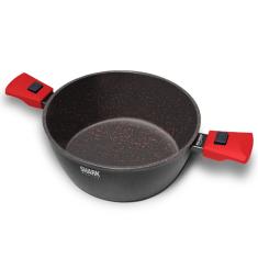 Imagem de Panela Polishop Ichef Ultra Family Size Shark Series Vermelha 24cm | Ichef