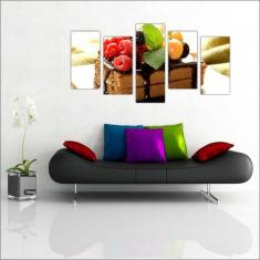 Quadro Decorativo Cafeterias Tortas Café Padarias Bolos Gourmet Decora