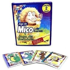 Jogo Do Mico Leão Dourado + Jogo Da Memória Mini Toys
