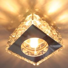 Spot Embutir Em Cristal Shine Bella Ilumin  o 7,3x10,5cm Yd10