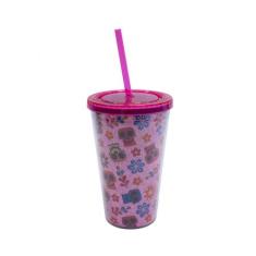 Copo Canudo Viva Coco 450ml Disney - Taimes