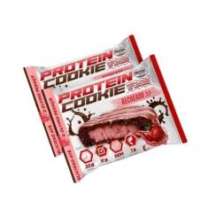 3x Cookies de Whey Protein Proteicos Low Carb Protein Tech Varios Sabores-Unissex