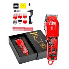 Máquina NG-320 De Cortar Cabelo E Barba Sem Fio Profissional Elétrico 