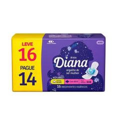 Absorventes diana noturno leve 16 pg 14