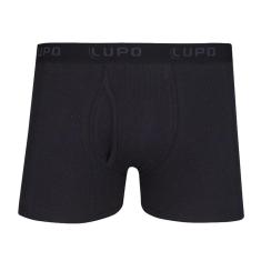 Cueca Boxer Lupo Canelada com Abertura - 660-002