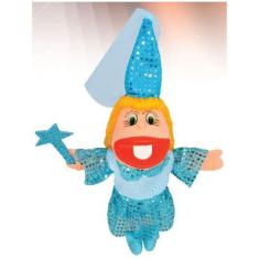 Fantoche De Espuma Princesa Azul Fada Frozen