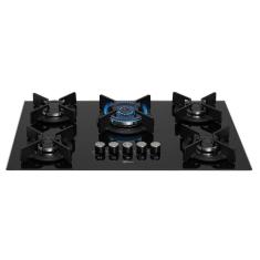 Cooktop 5 Bocas Fischer TC Infinity Mesa Vidro