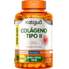 KATIGUÁ Colágeno Tipo Ii Função Articular Sem Sabor Katiguá 90 Cápsulas Rígidas • 90 Doses Laranja
