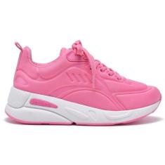 Tênis Via Marte Casual Feminino Plataforma Rosa