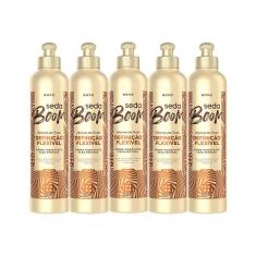 Kit 5 Cremes para Pentear Seda Boom Definição Flexível 350ml