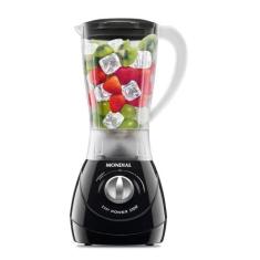 Liquidificador Mondial L-550B 1,5L, Copo Leitoso, 550W, Preto, 110V