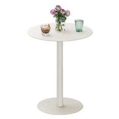 Mesa de bistrô, balcão de bar redondo, mesa de pub para coquetel, pub, jantar, bistrô, mesa de café da manhã independente com base resistente, mesas de decoração de restaurante e escritório