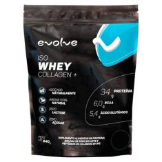 Whey Isolado Iso whey 840g-Evolve, Baunilha