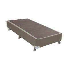 Cama Box Base Universal Solteiro Americana Courano Clean (78x188x23) -