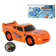 Brinquedo Carrinho Racing Com Luz Som Lança Discos. - Toy king