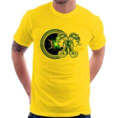 Camiseta Signo Gêmeos Astrologia - Foca na Moda, Amarelo, G