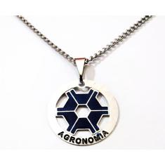 Colar Cordão Profissão Agronomia Agrônomo Aço Inox