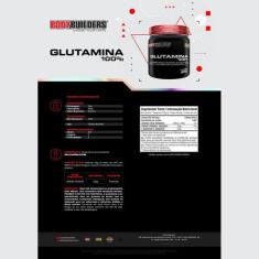 Glutamina 100% 300G - Bodybuilders
