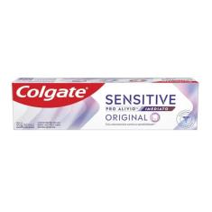 Creme Dental para Sensibilidade Colgate Sensitive Pro Alívio Imediato Original 90g 3 unidades