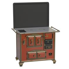 Fogao a Lenha N 2 Gab Imperador Cor Tabaco com Tampa Se